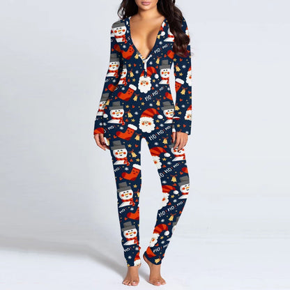 Jolly Flap Onesie – Vrolijke Flap Onesie voor Dames