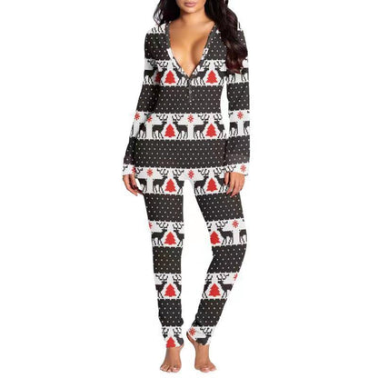 Jolly Flap Onesie – Vrolijke Flap Onesie voor Dames