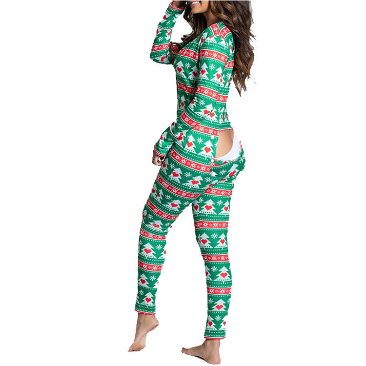 Jolly Flap Onesie – Vrolijke Flap Onesie voor Dames